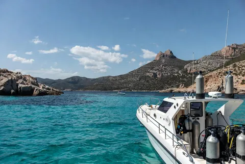 Ambiance nautique pour Diving Corsica