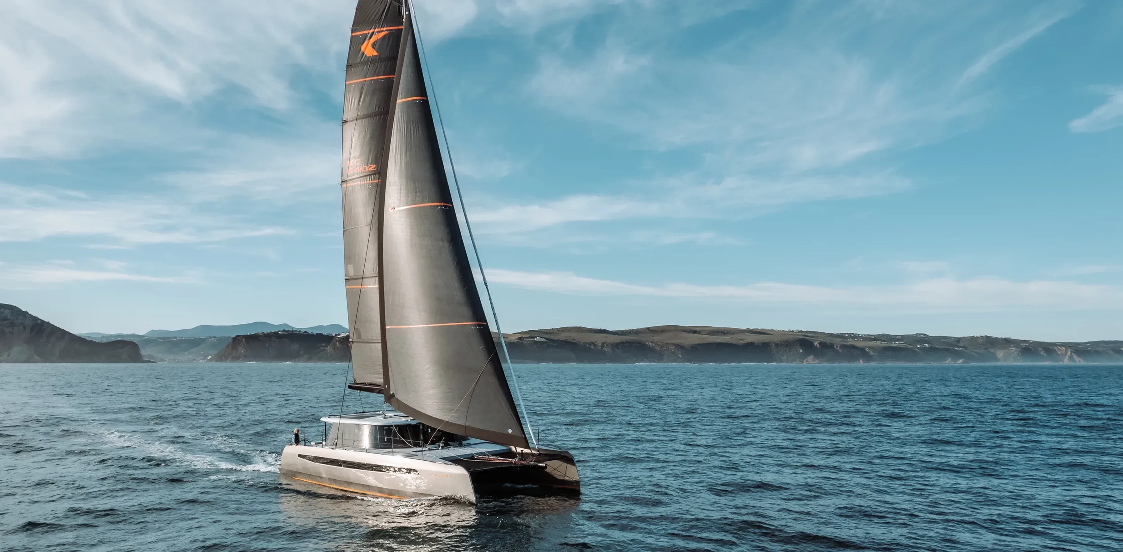 Catamaran Kinetic KC54, photo extérieur