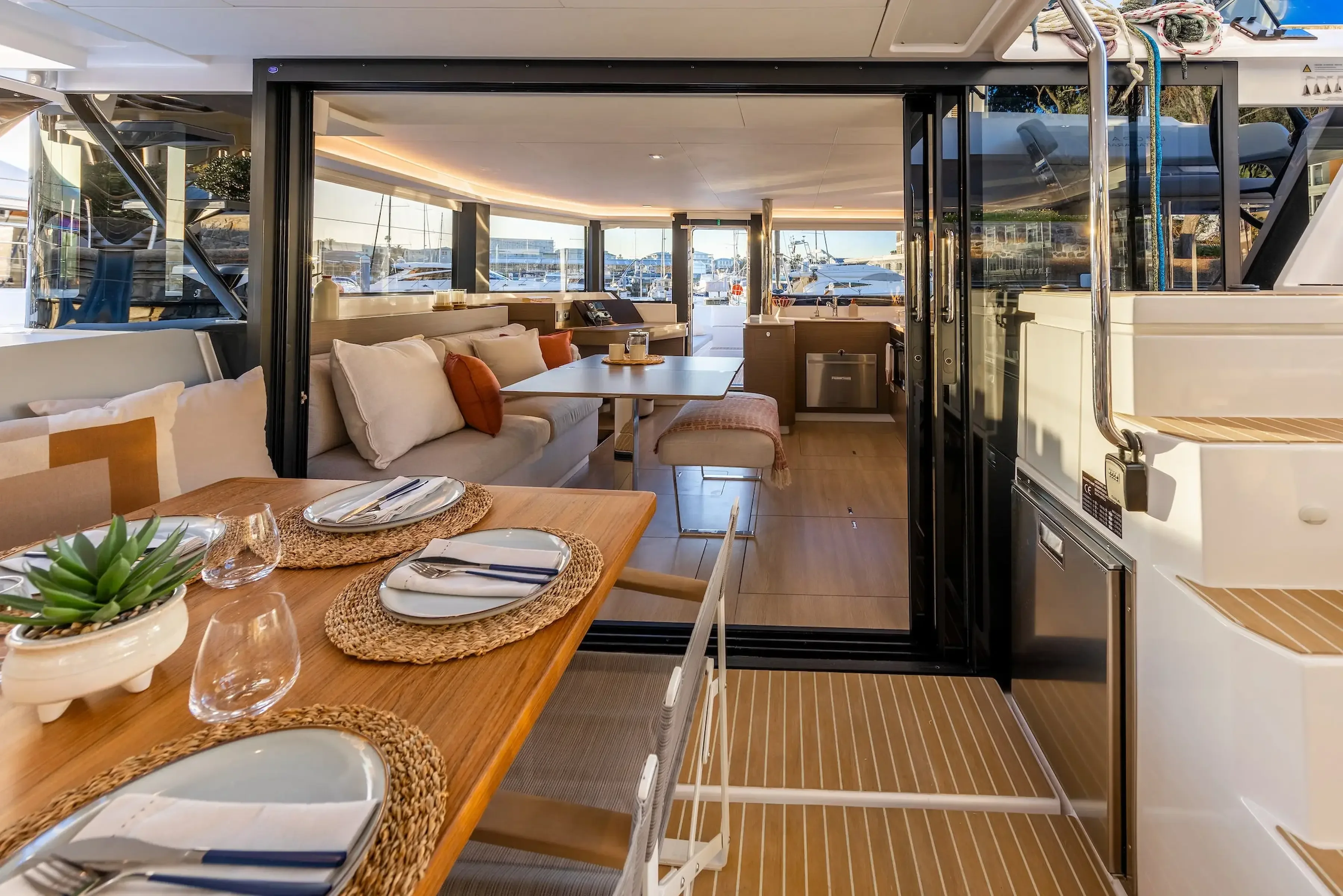 Leopard 43 - cockpit arriere