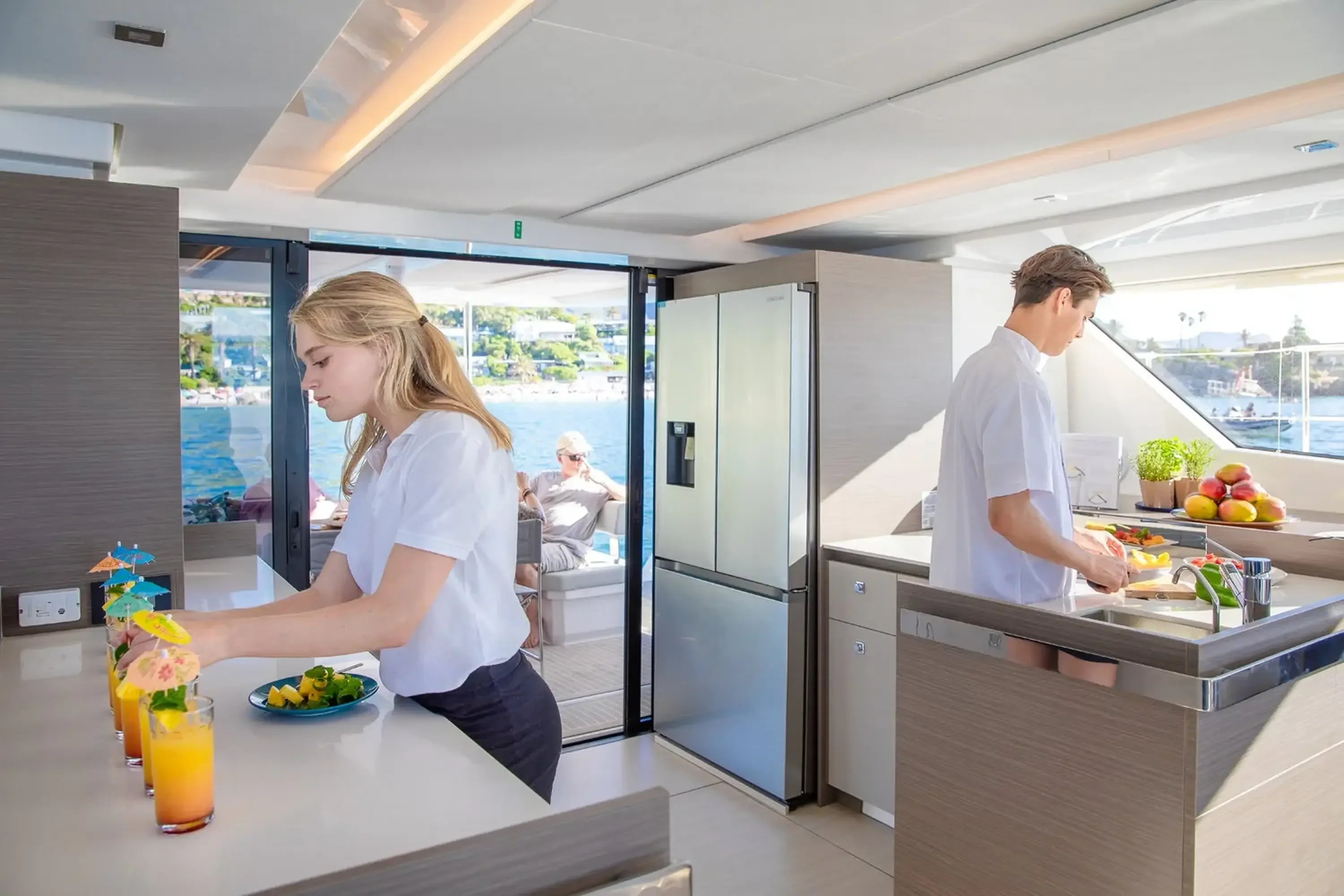 Leopard 46 Powercat - cuisine